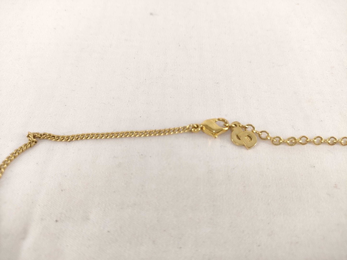 (10461_0355) Dior Dior Necklace Logo Circle Necklace