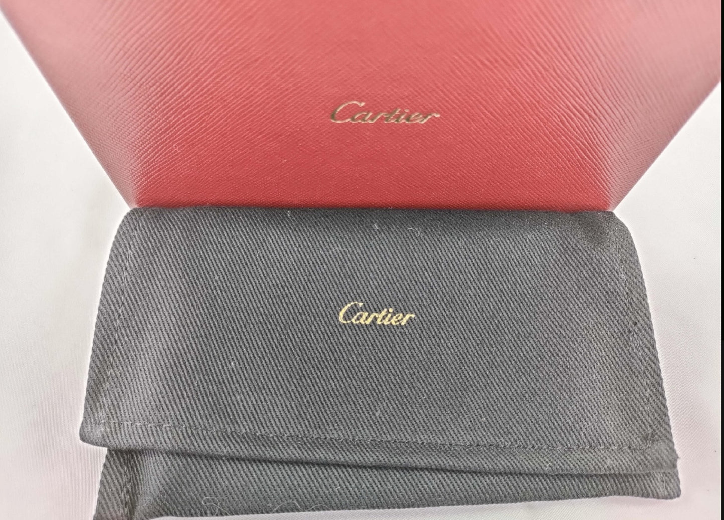 (10461_0056) Cartier Cartier Double C De Cartier 6-Row Key Case Key Case