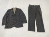 (10462_0228) BURBERRY SUPER120S Sheep Burberry London Men's Jacket Striped Set Suit Pants Set Club Collection Iridescent Lining Size L Jacket