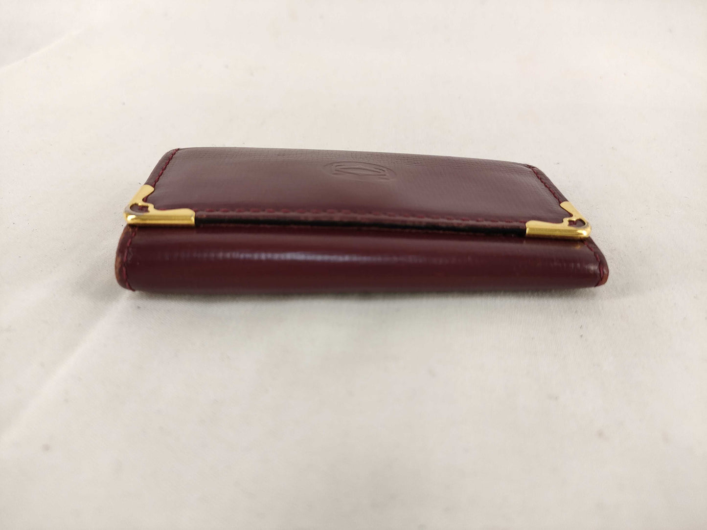 (10461_0069) Cartier CARTIER Key Case 4 Mastline Key Case Keychain