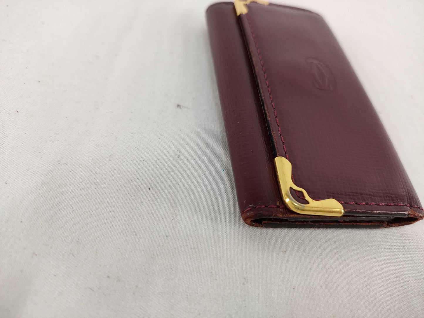 (10461_0069) Cartier CARTIER Key Case 4 Mastline Key Case Keychain