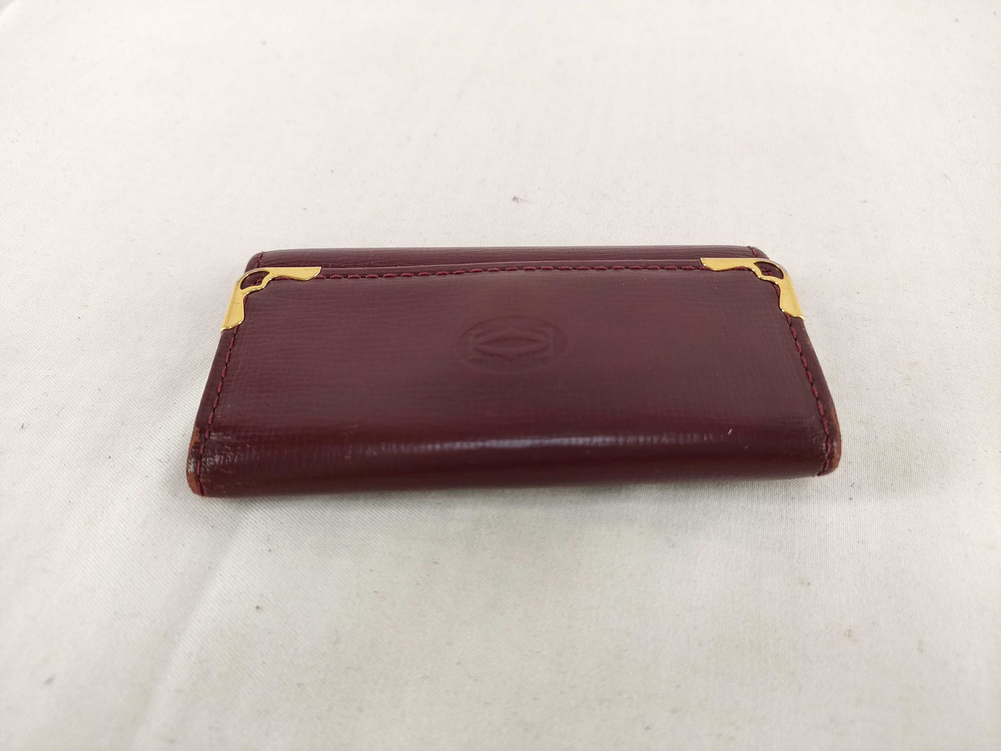 (10461_0069) Cartier CARTIER Key Case 4 Mastline Key Case Keychain