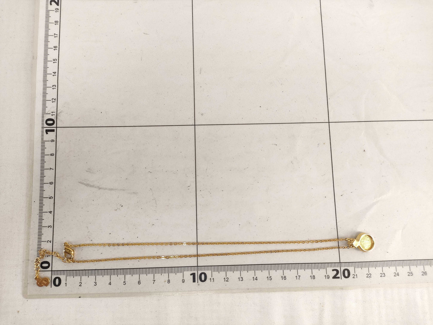 (10461_0354) Dior Dior Necklace Logo Rhinestone Necklace