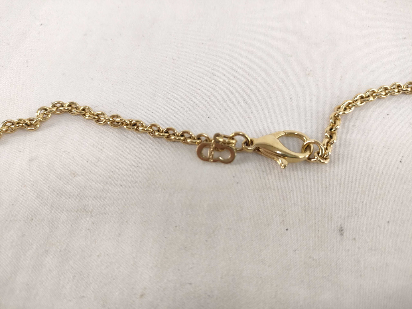 (10461_0363) Dior Dior Necklace Gold Necklace
