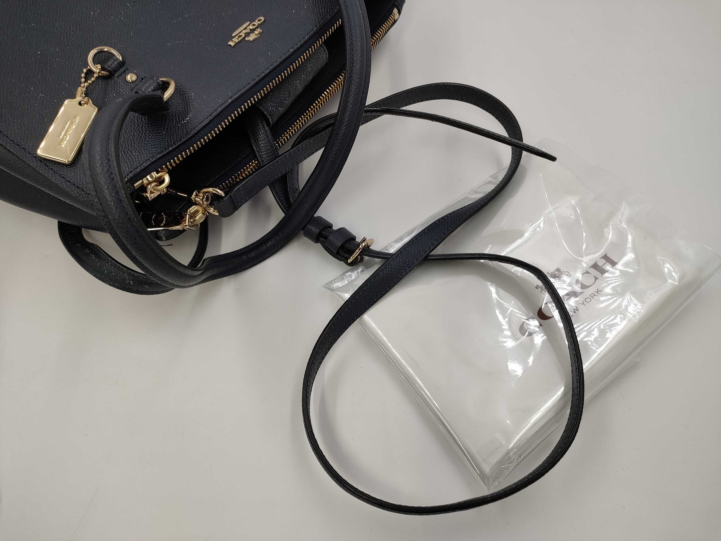 (10463_0073) COACH Coach Bag 3-Piece Set Bag