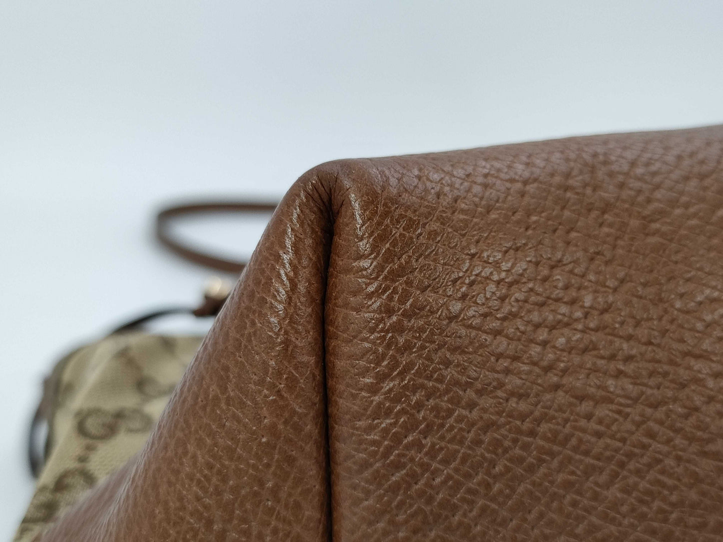 GUCCI GG Canvas Shoulder Bag 353120 002123 Beige Handbag