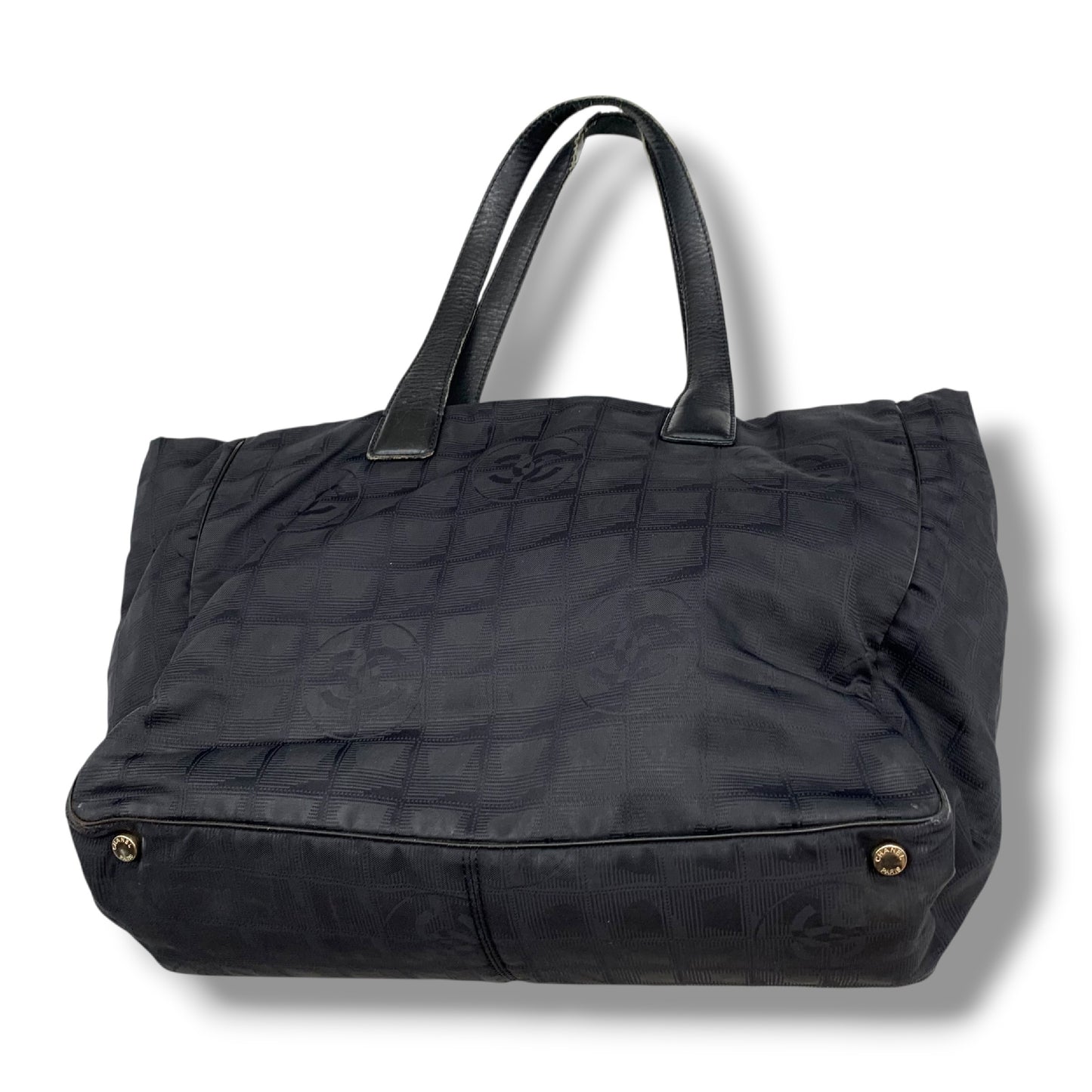 (10463_0047) CHANEL CHANEL New Travel Line Tote Bag 3 Piece Tote Bag