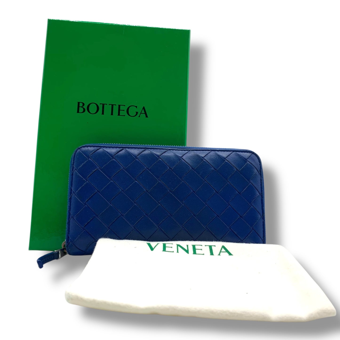 (10461_0274) BOTTEGA VENETA Bottega Veneta Maxi Wallet Round Zip Wallet