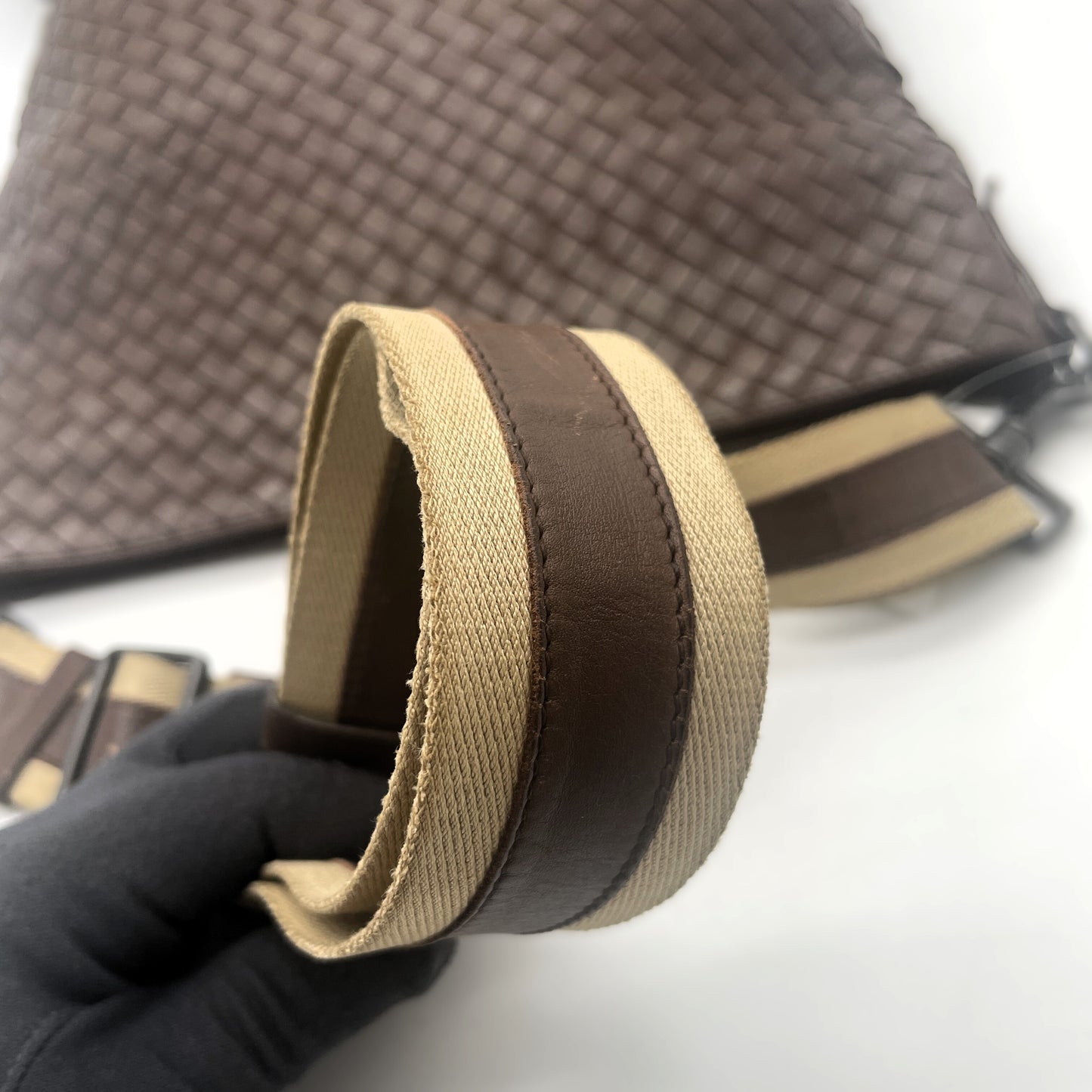 (10460_0282) BOTTEGA VENETA Bottega Venetine Tresciato Shoulder Bag Shoulder Bag