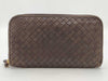 (10461_0275) BOTTEGA VENETA Intrecciato BOTTEGA VENETA Intrecciato Bottega Veneta Round Long Wallet Leather Zipper Blonde Wallet Wallet