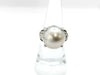 Pearl diameter: approx. 14.0mm, Diamond: PT850, 11.6g, Ring