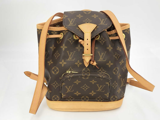 LOUIS VUITTON Monogram Mini Montsouris M51137 Backpack