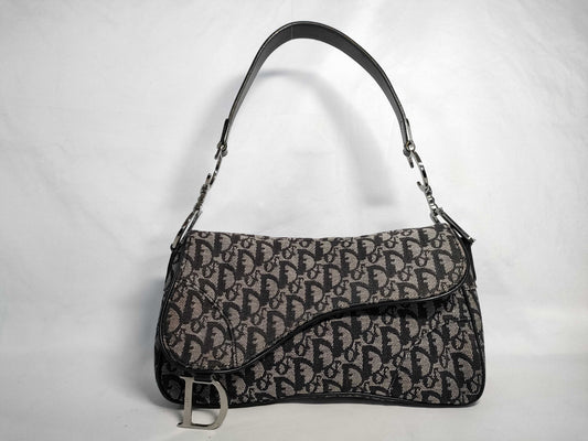 Dior Trotter Christian Dior Saddle Bag One-Shoulder Trotter Handbag