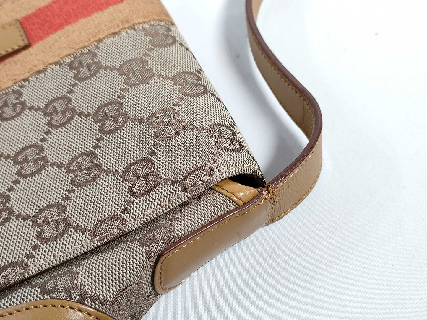 GUCCI Jackie One-Shoulder Shima Shoulder Bag