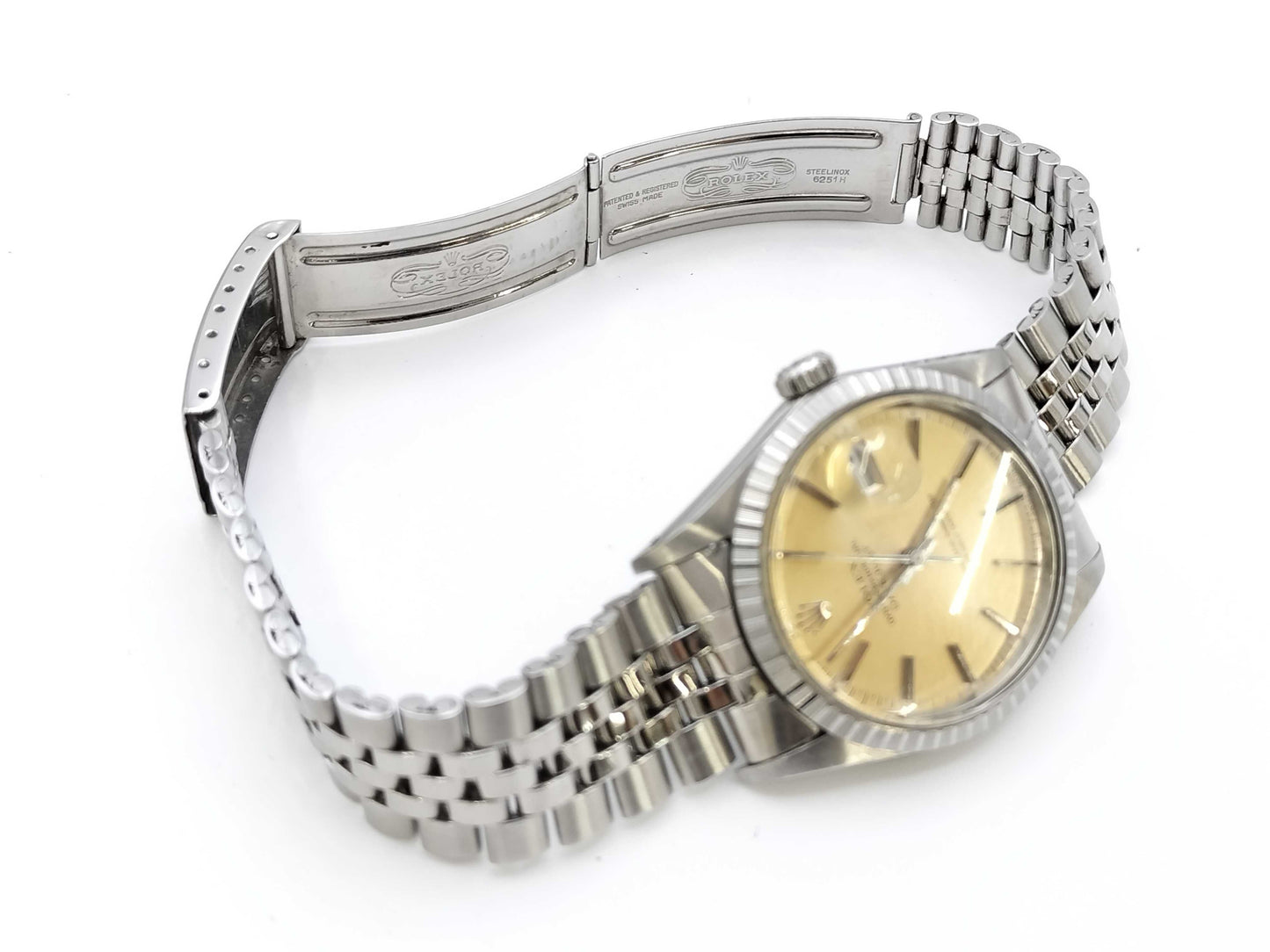 ROLEX 16030 R223989 Silver Dial Men's Watch