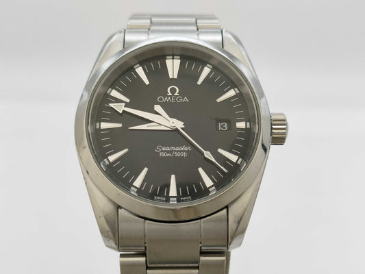 OMEGA Seamaster Aqua Terra 2518.50 59719579 Quartz Black Dial Men's Watch