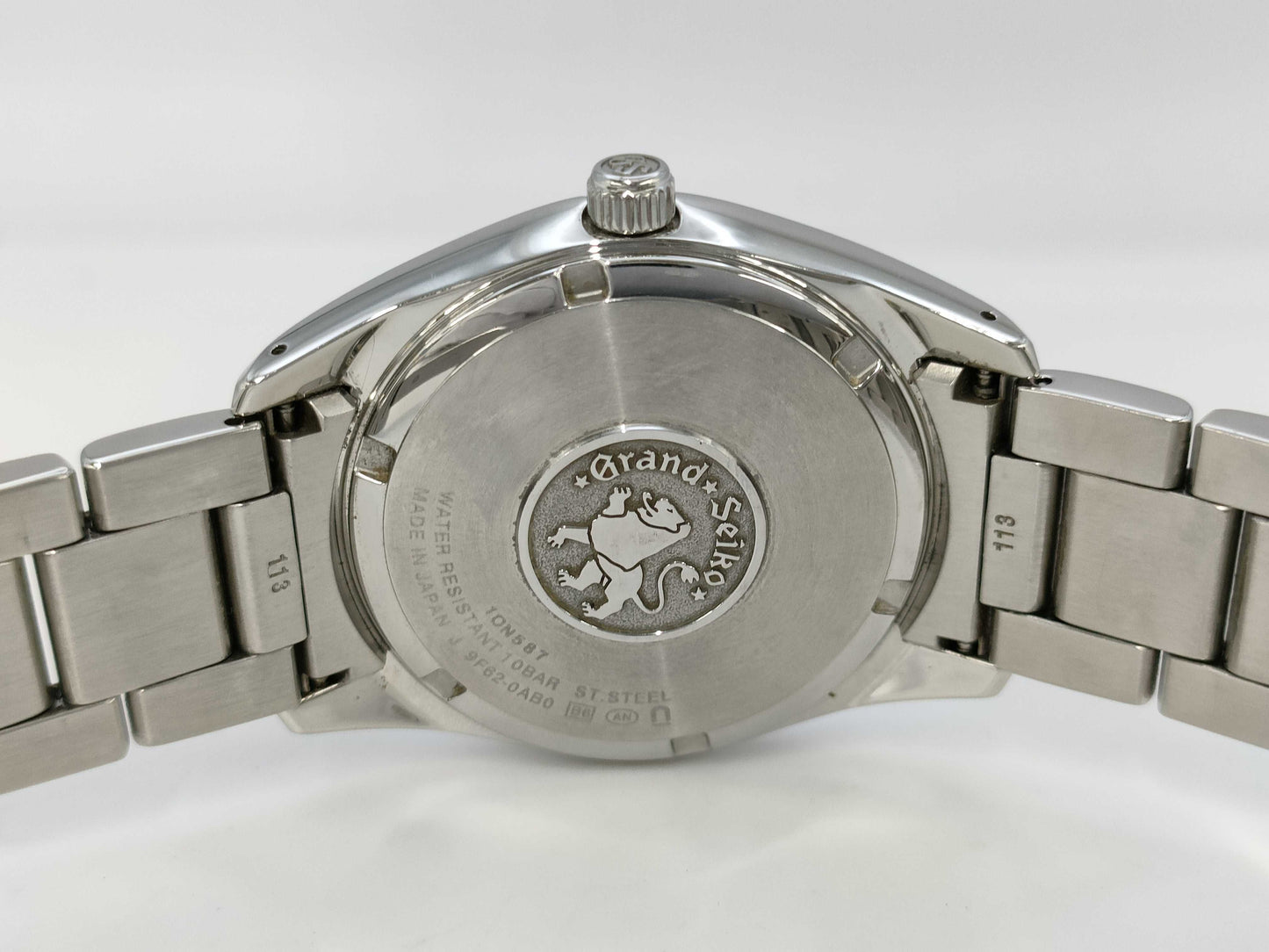 SEIKO Grand Heritage Collection 9F62-0AB0 1ON587 Quartz Blue Dial Men's Watch