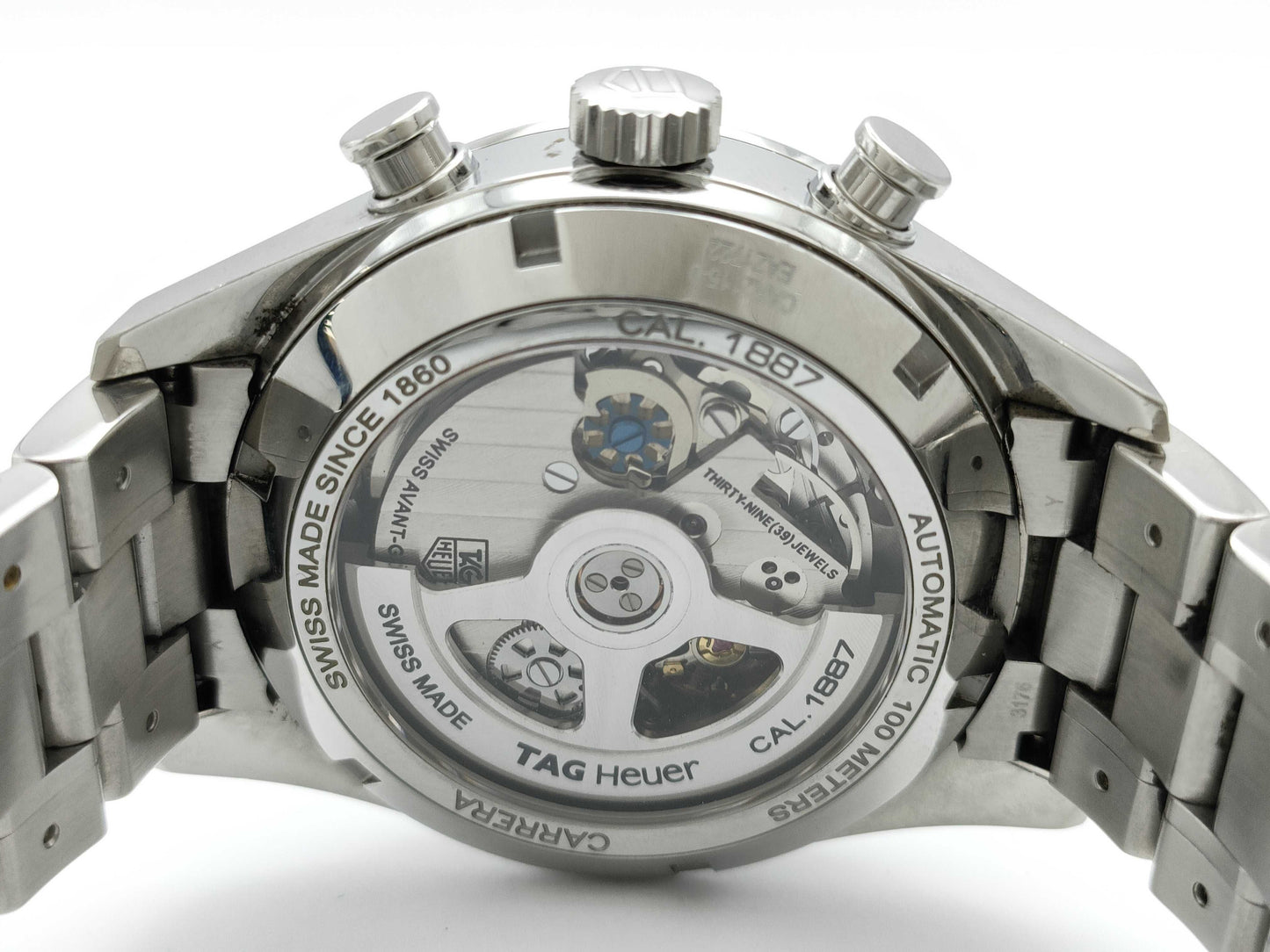TAG Heuer Carrera CAR2115-0 EAZ1722 Automatic Blue Dial Men's Watch