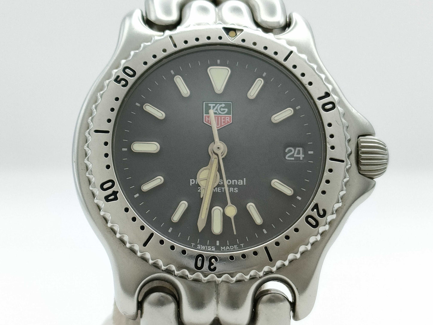 TAG Heuer S99.213M/E Quartz Gray Dial Boys' Watch