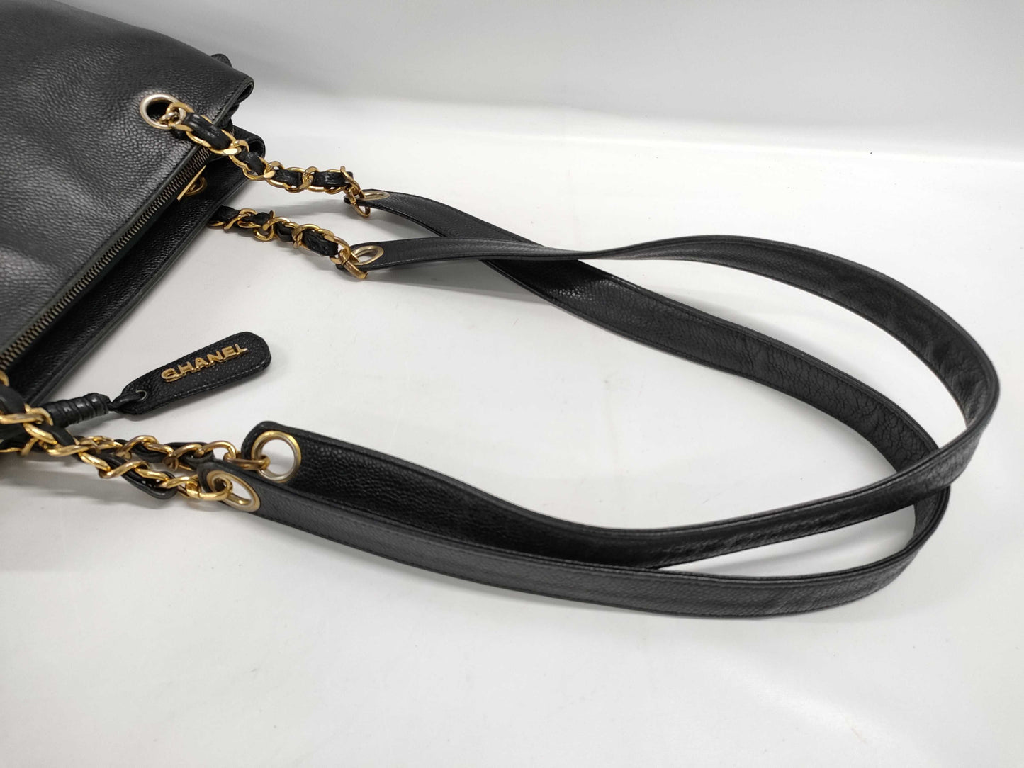 CHANEL CHANEL Shoulder Bag Caviar Turn Lock Shoulder Bag