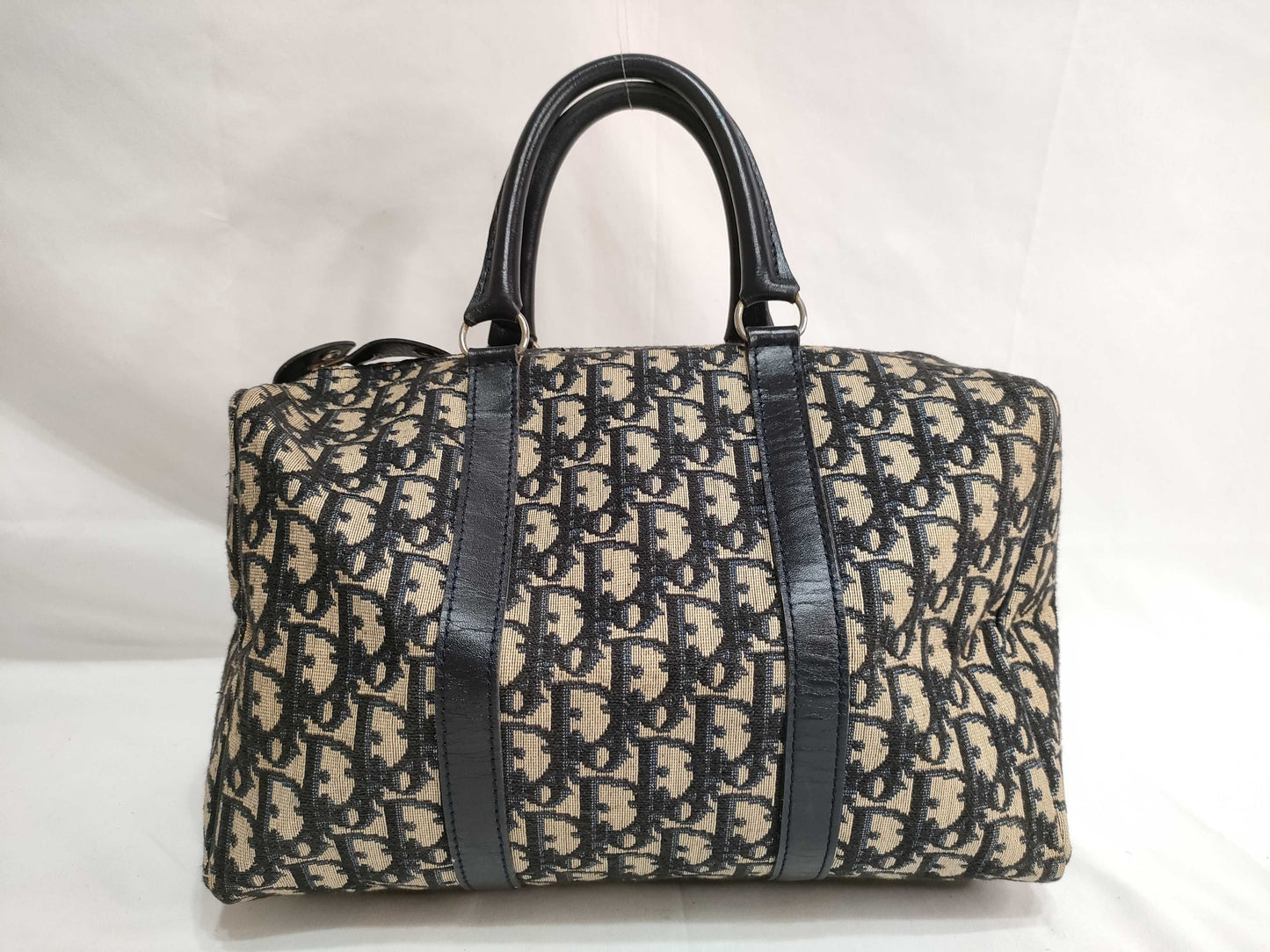 Dior Trotter Trotter Handbag Mini Boston Bag