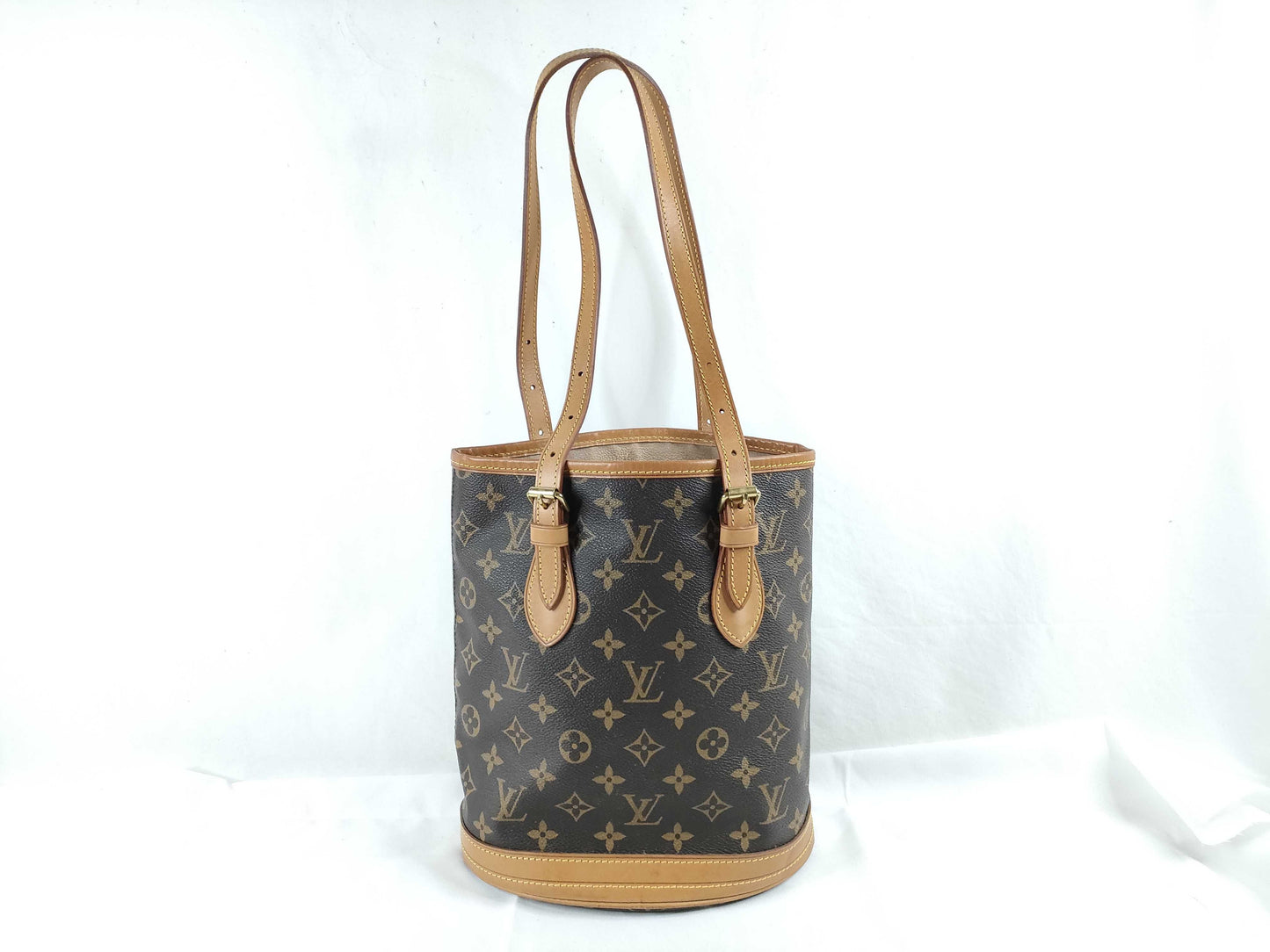 LOUIS VUITTON Monogram Bucket PM M42238 SR0928 Monogram Bucket Shoulder Bag Handbag Tote Bag Shoulder Bag