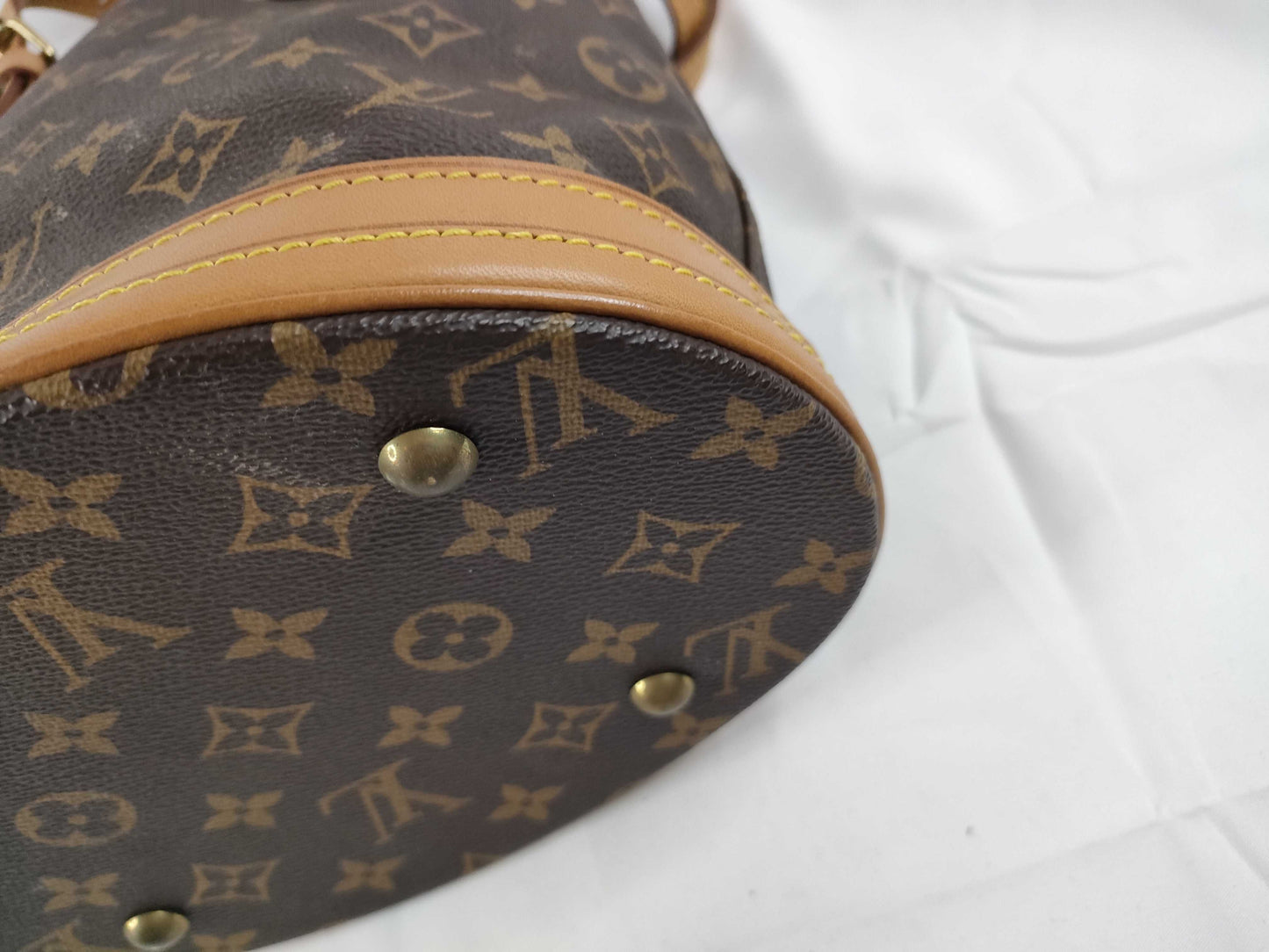 LOUIS VUITTON Monogram Bucket PM M42238 SR0928 Monogram Bucket Shoulder Bag Handbag Tote Bag Shoulder Bag