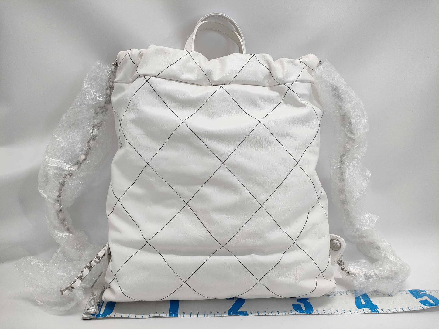 CHANEL Chanel 22 Backpack White Bag