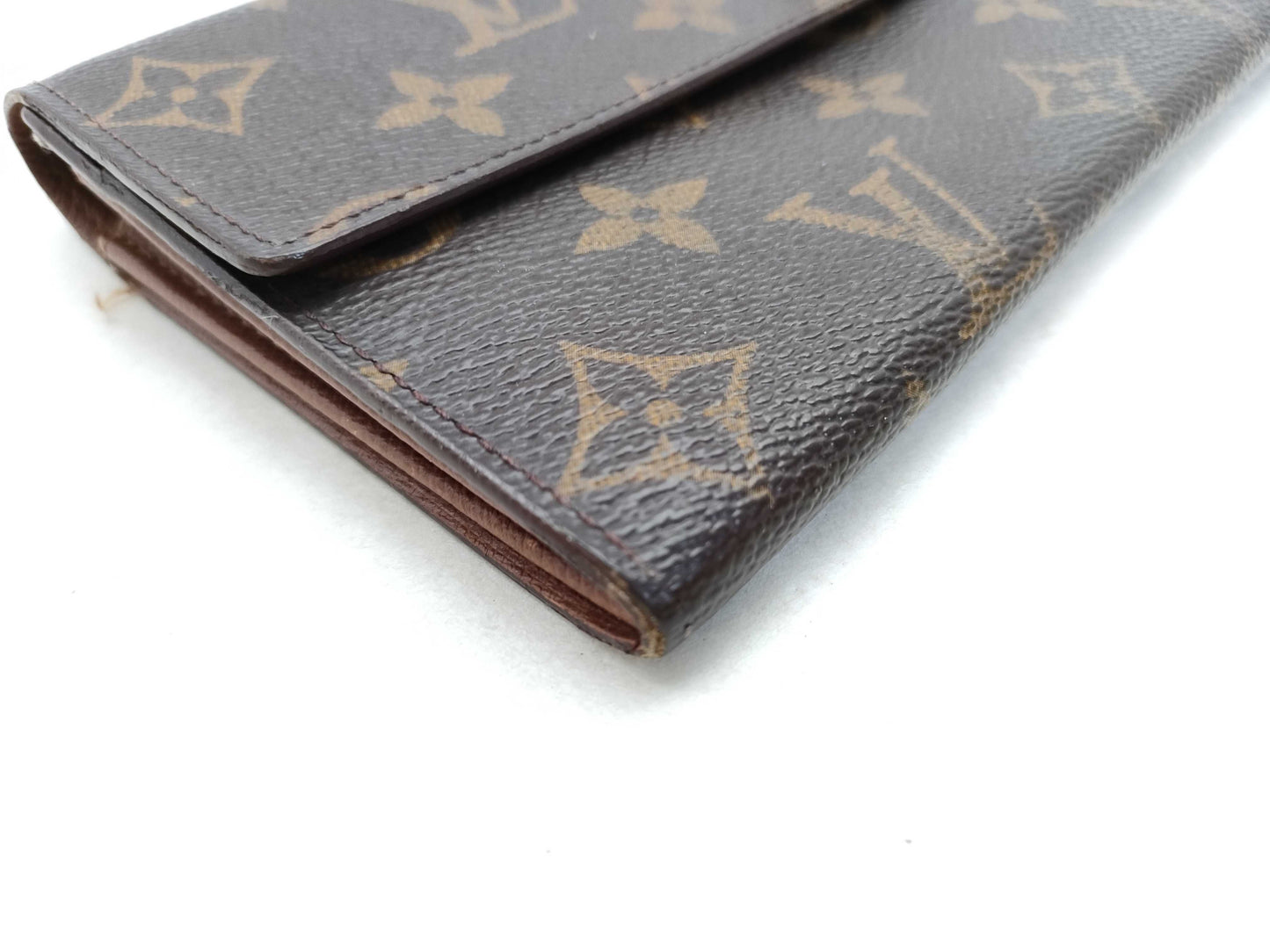 LOUIS VUITTON LOUIS VUITTON Monogram LV Monogram Porte Monnaie Credit Wallet M61725 TH0020