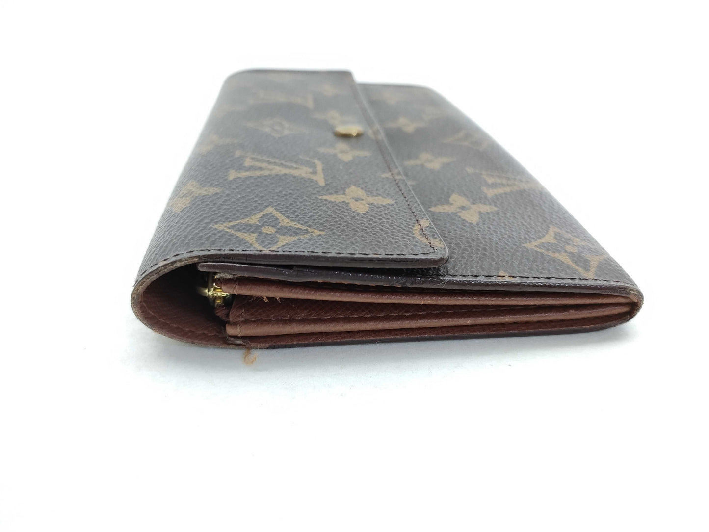 LOUIS VUITTON LOUIS VUITTON Monogram LV Monogram Porte Monnaie Credit Wallet M61725 TH0020