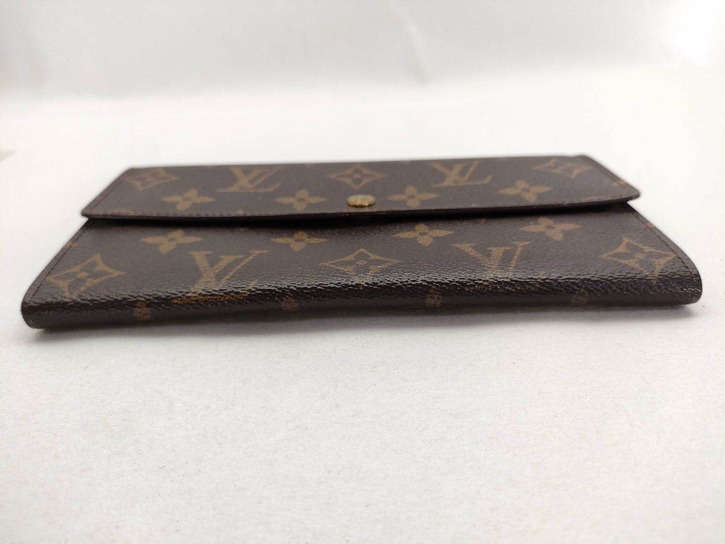 LOUIS VUITTON LOUIS VUITTON Monogram LV Monogram Porte Monnaie Credit Wallet M61725 TH0020