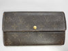 LOUIS VUITTON LOUIS VUITTON Monogram LV Monogram Porte Monnaie Credit Wallet M61725 MB1001
