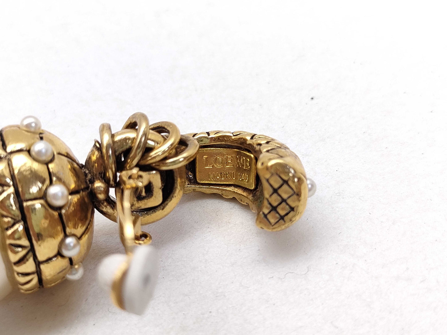LOEWE GP Gold Earrings
