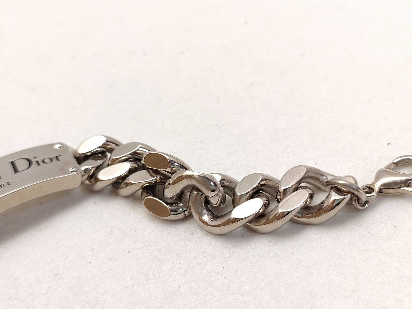 Dior Christian Dior Bracelet Plated Silver Bracelet Bangle