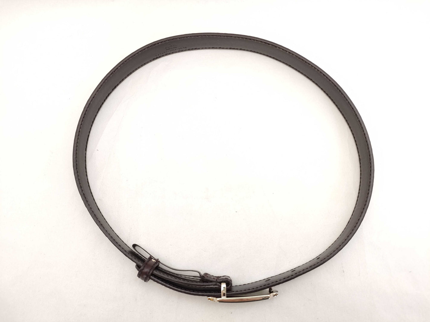 GUCCI Guccissima Belt 146439, 1766, 80, 32 Brown Belt