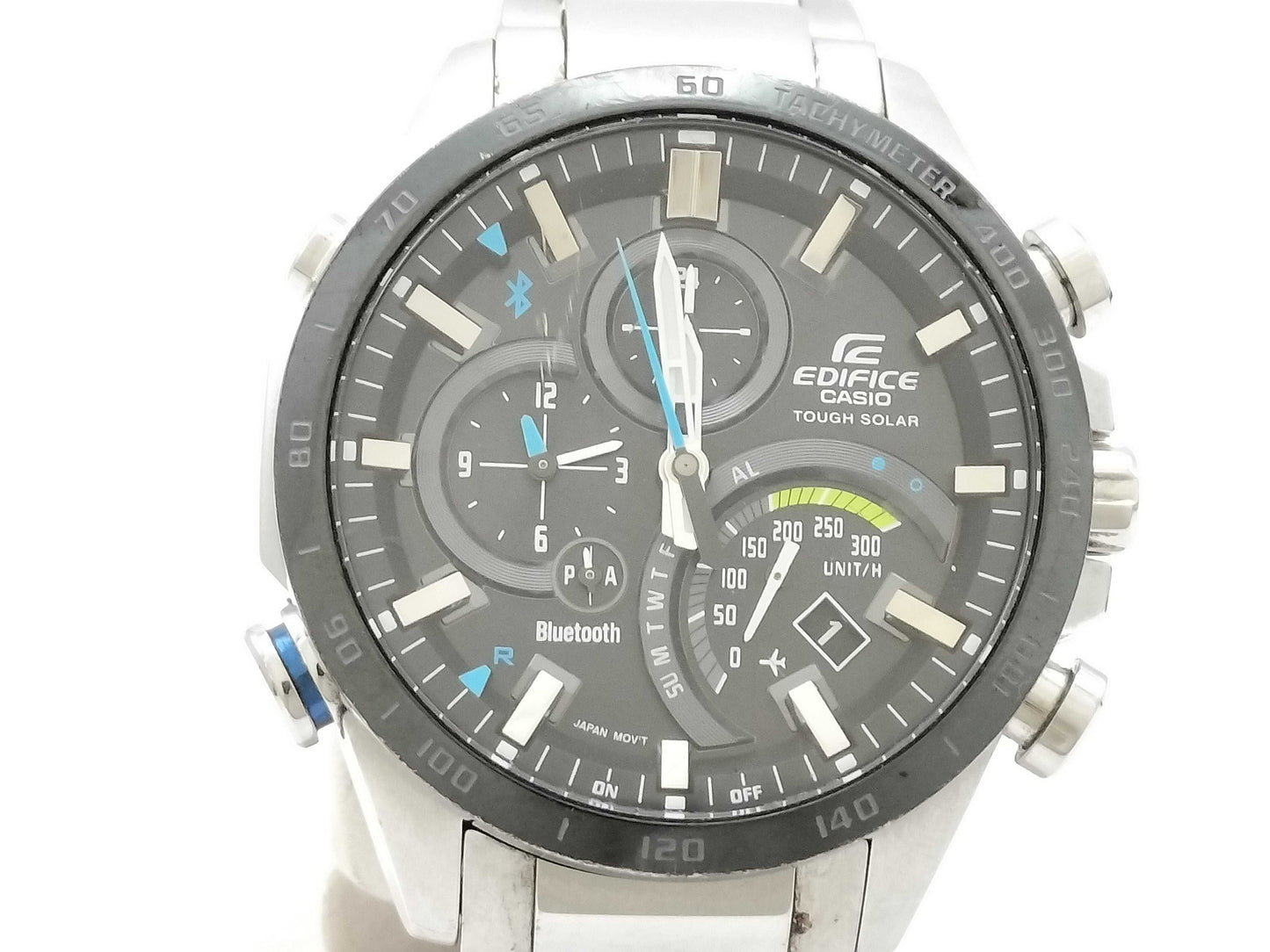 CASIO Edifice EQB-501 5519 003A116H Solar Men's Watch, Black Dial, Unworked, Current Condition