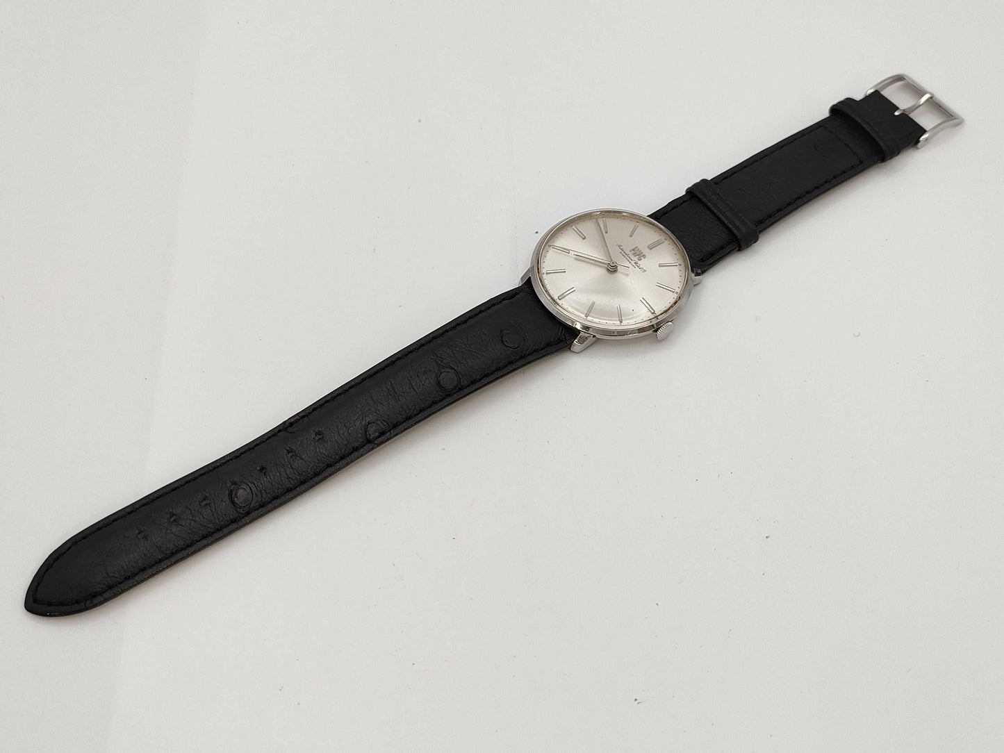 IWC Schaffhausen Manual Winding Silver Dial Boys' Watch