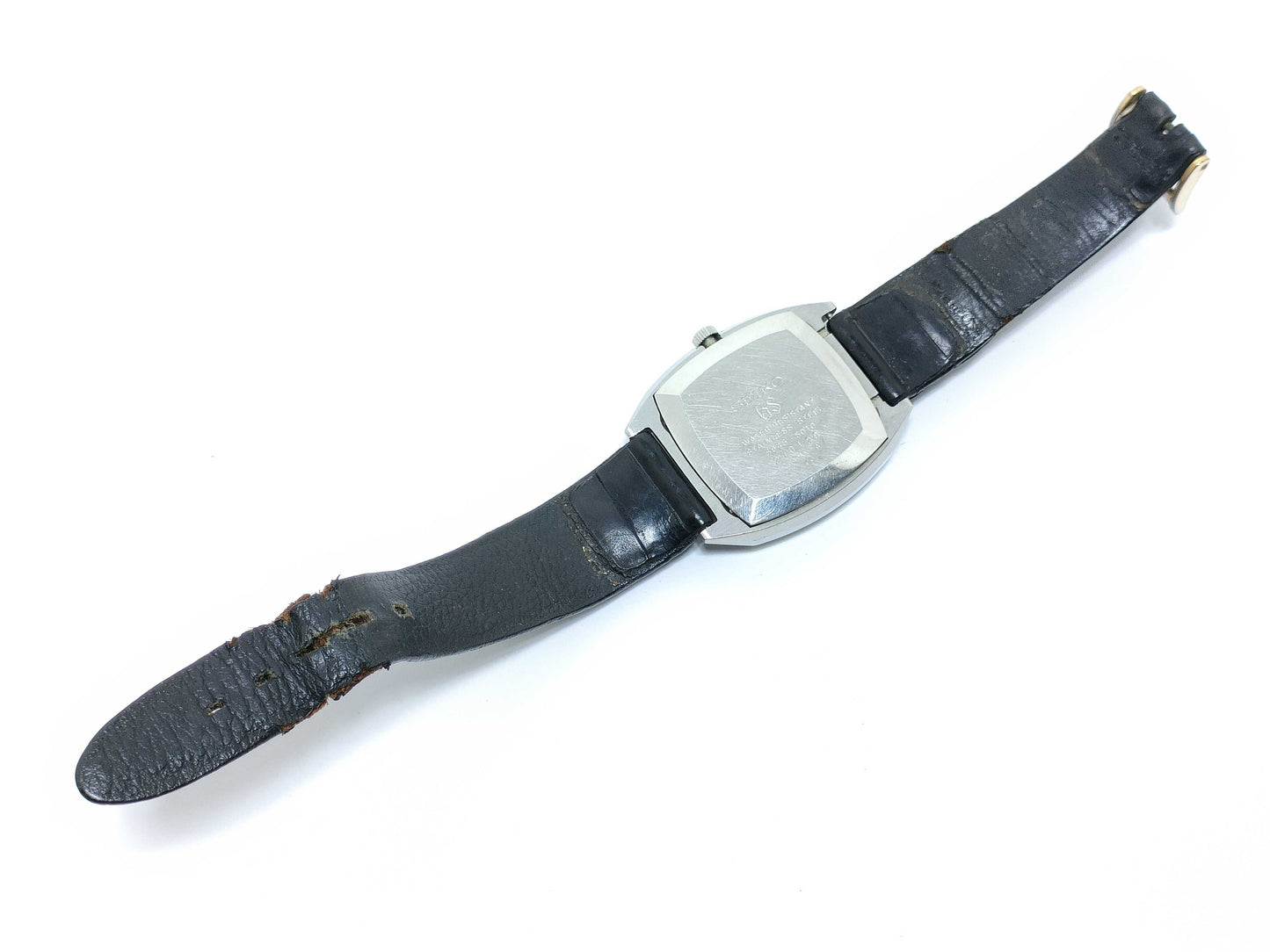 SEIKO Grand Seiko 5645-5010 270120 Stainless Steel/Leather/AT Silver Dial Current Condition Men's Watch