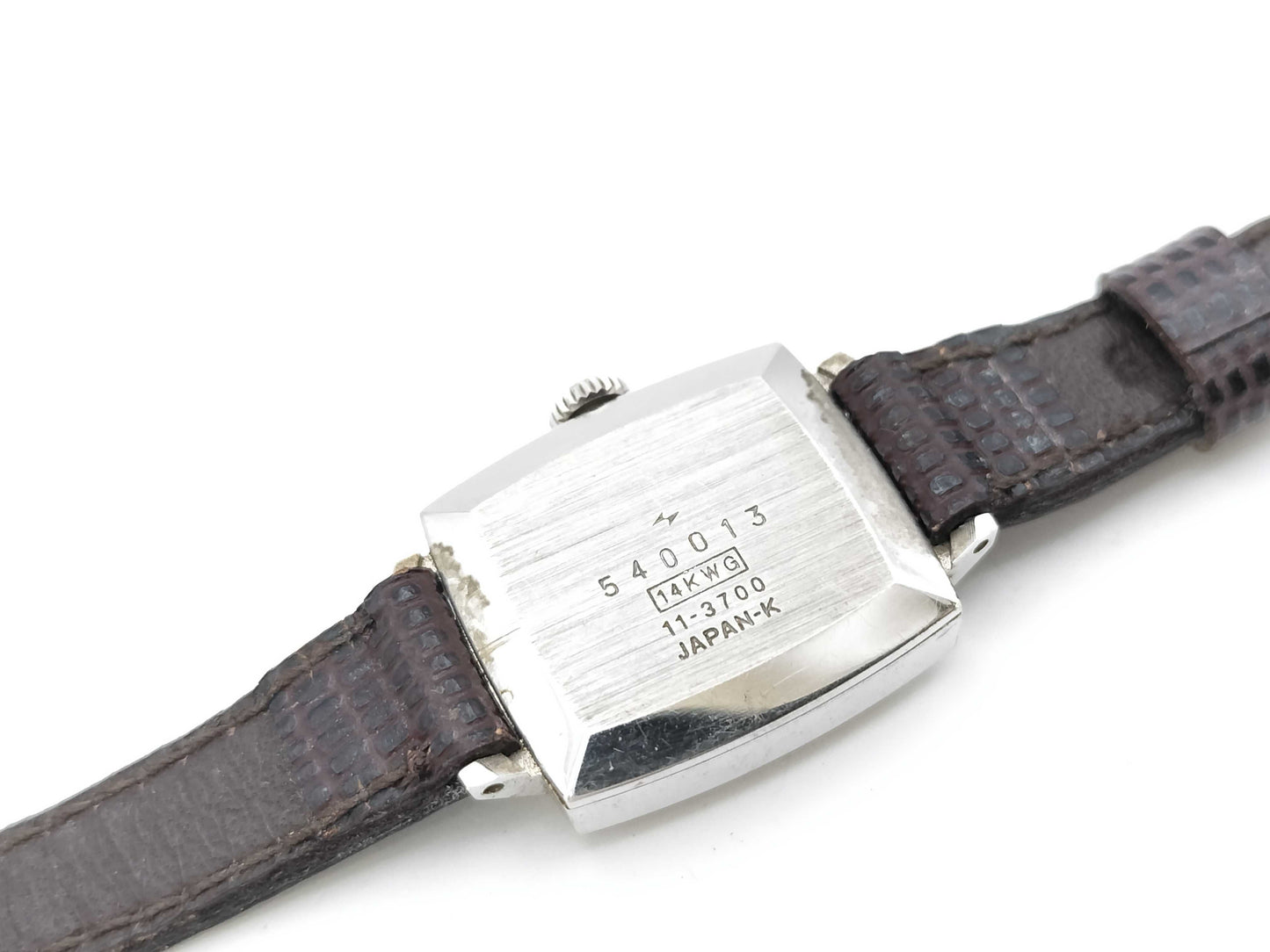 SEIKO Socie 11-3700 540013 K14WG Manual Winding Women's Watch