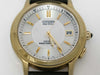 CITIZEN Exceed Eco-Drive H410-T007724 550119 GP/Leather/Solar White Dial Men's Watch