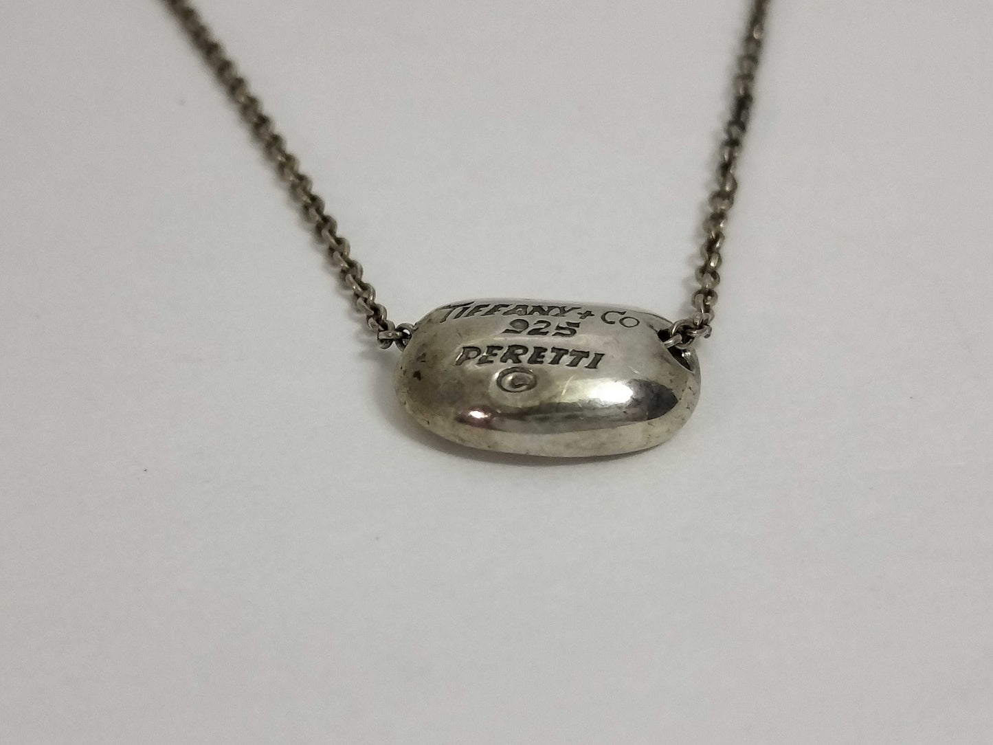 Tiffany & Co. Tiffany & Co. Bean Tiffany Bean Necklace SV925 Silver Necklace
