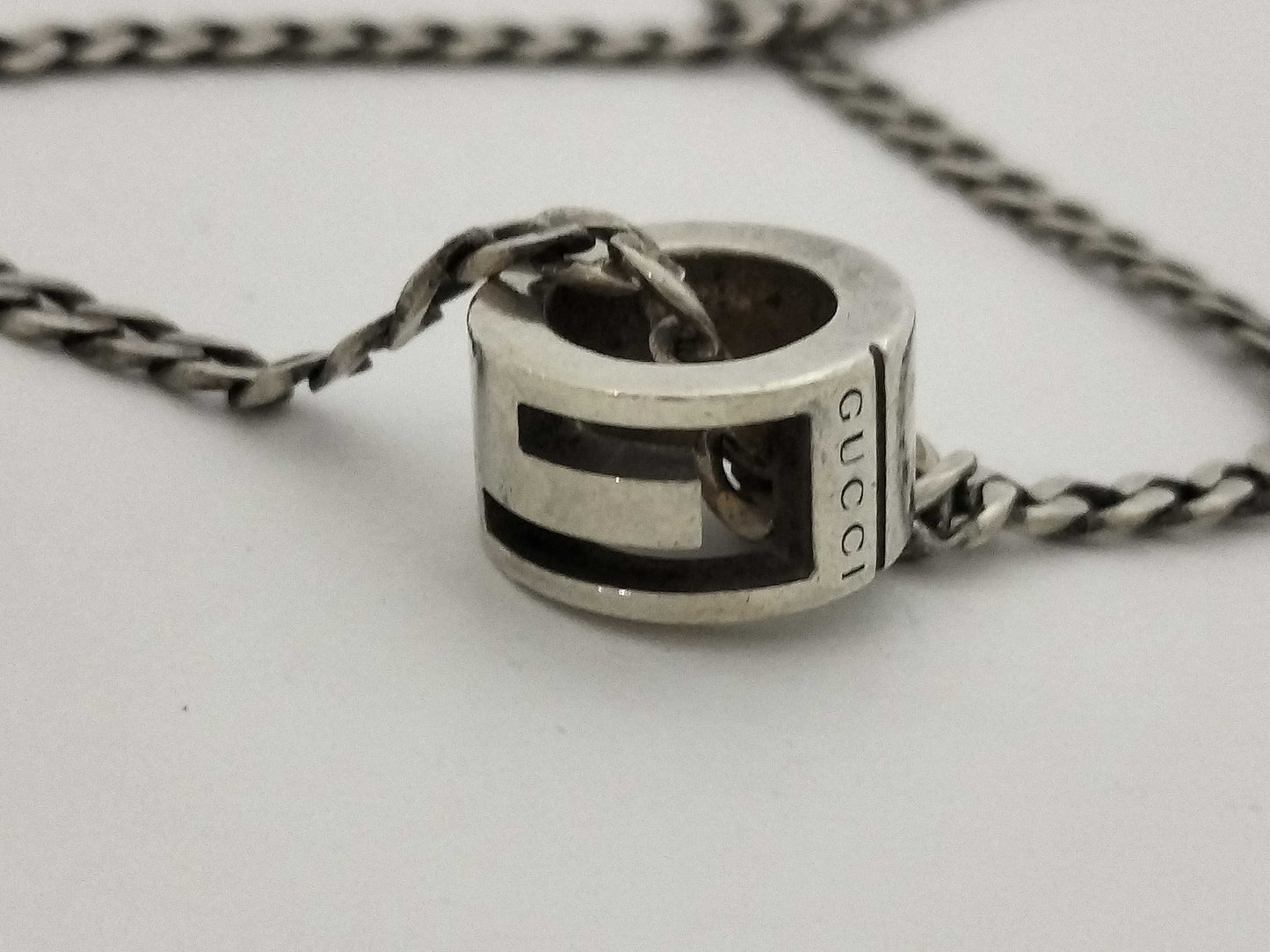 GUCCI Gucci Necklace SV925 Silver Necklace