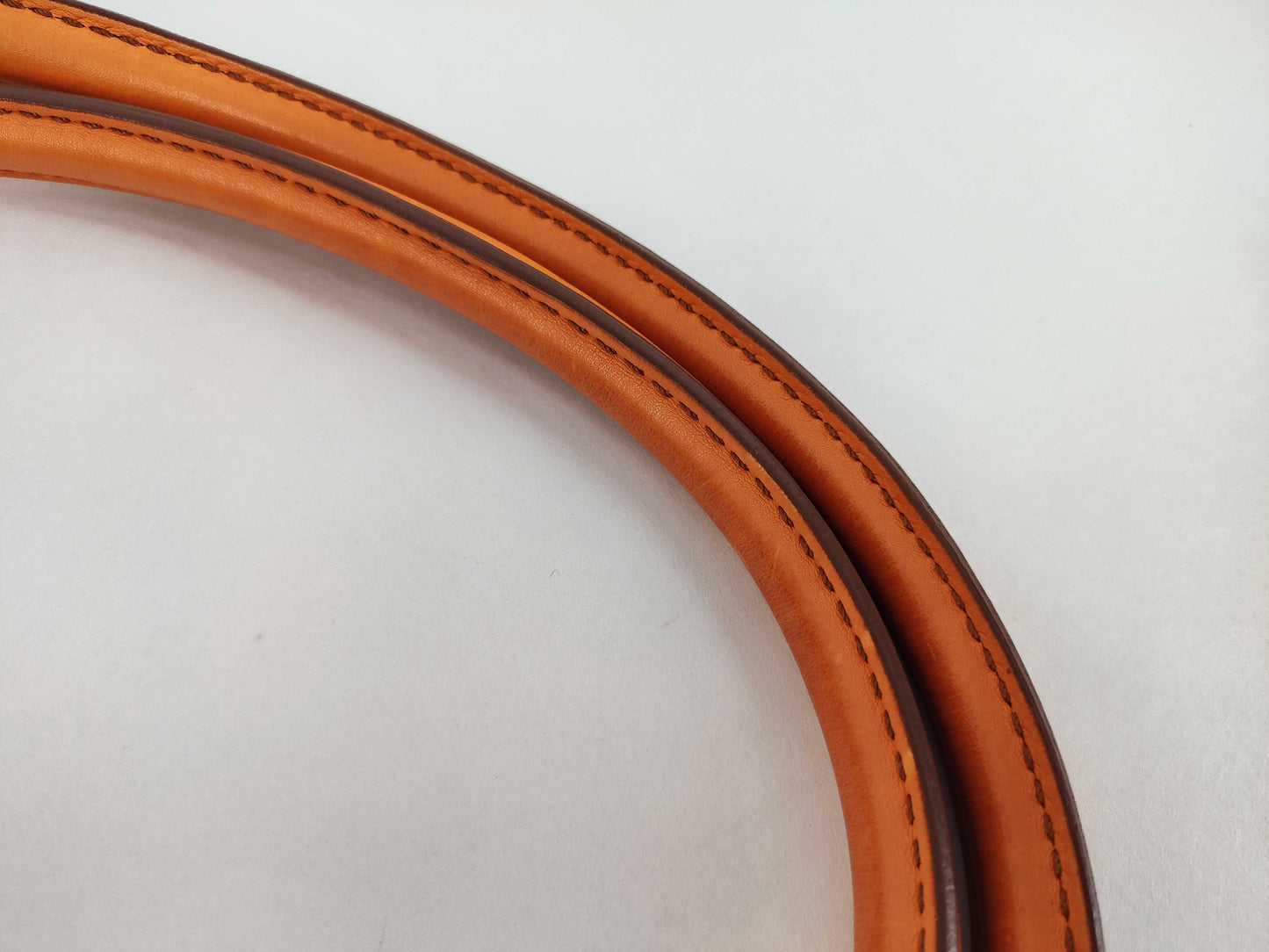TODS Leather Tote Bag Orange Tote Bag