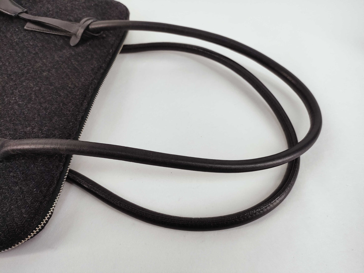 PRADA Prada Wool Handbag Black Handbag