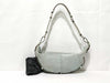Yves Saint Laurent Suede and Leather Shoulder Bag 467891/120768 Baby Blue Shoulder Bag