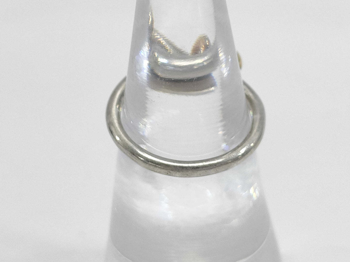 Tiffany & Co. Tiffany Hook & Eye Ring 750 x SV925 Silver and Gold Ring