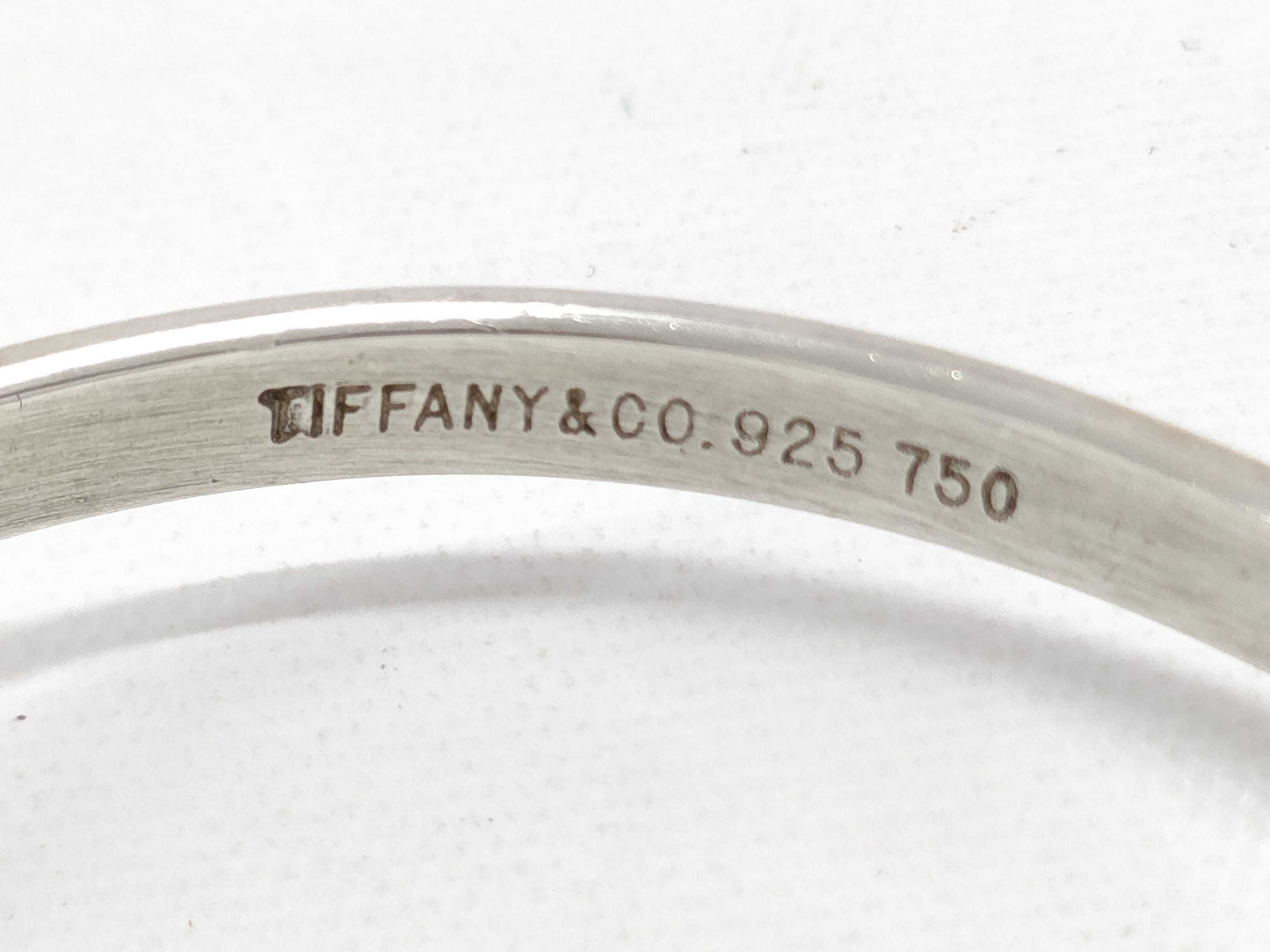 Tiffany & Co. Tiffany Hook and Eye Bracelet SV925/750 Silver Bracelet/Bangle