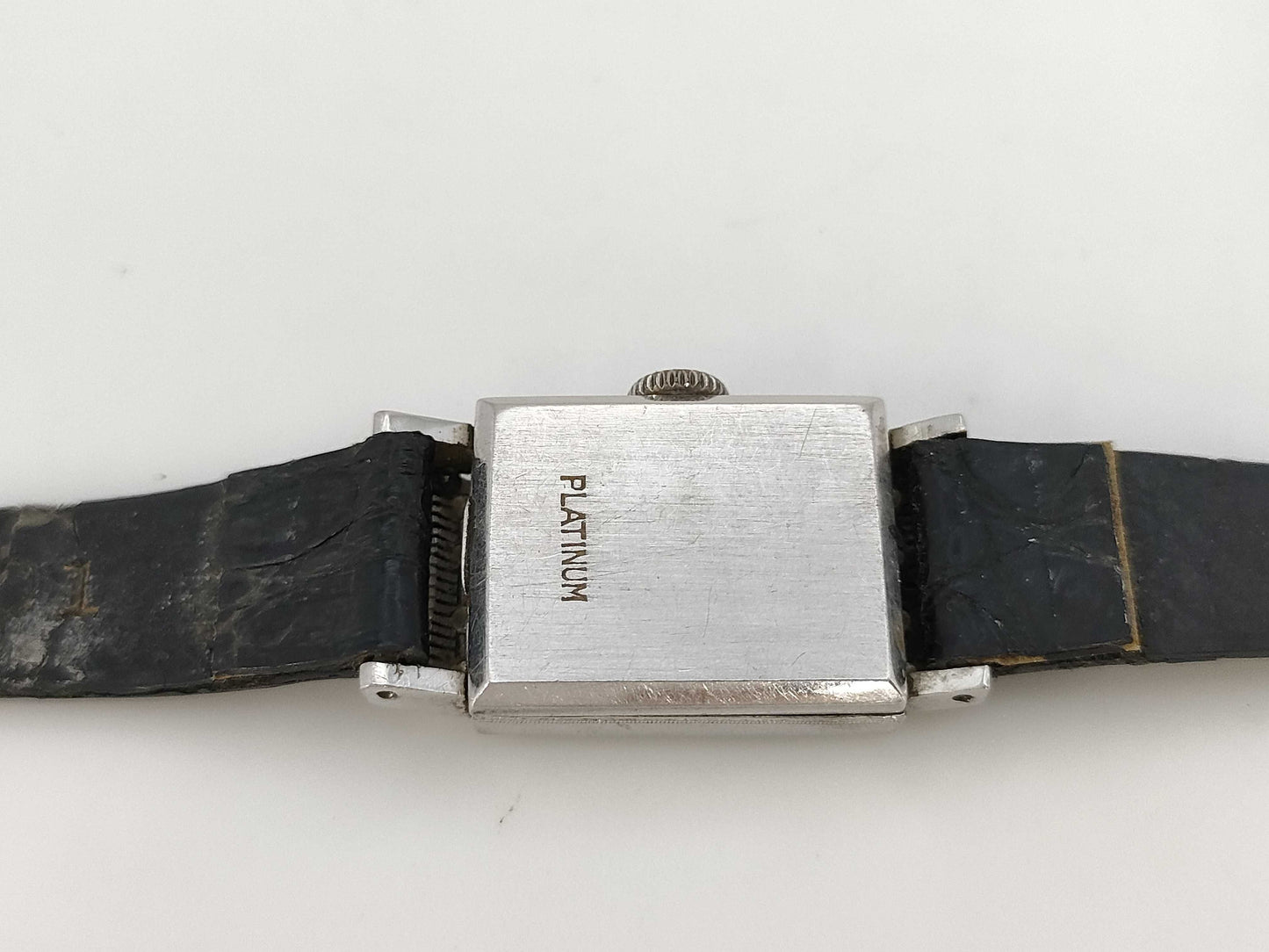 IWC Square Hand-Wound Silver Dial Women's Watch
