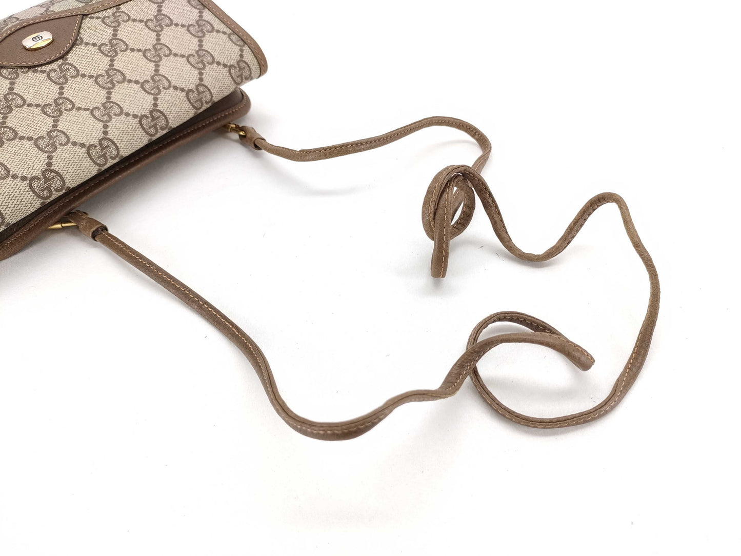 GUCCI Old Gucci GG Supreme Shoulder Bag 904・02・065 Beige Shoulder Bag