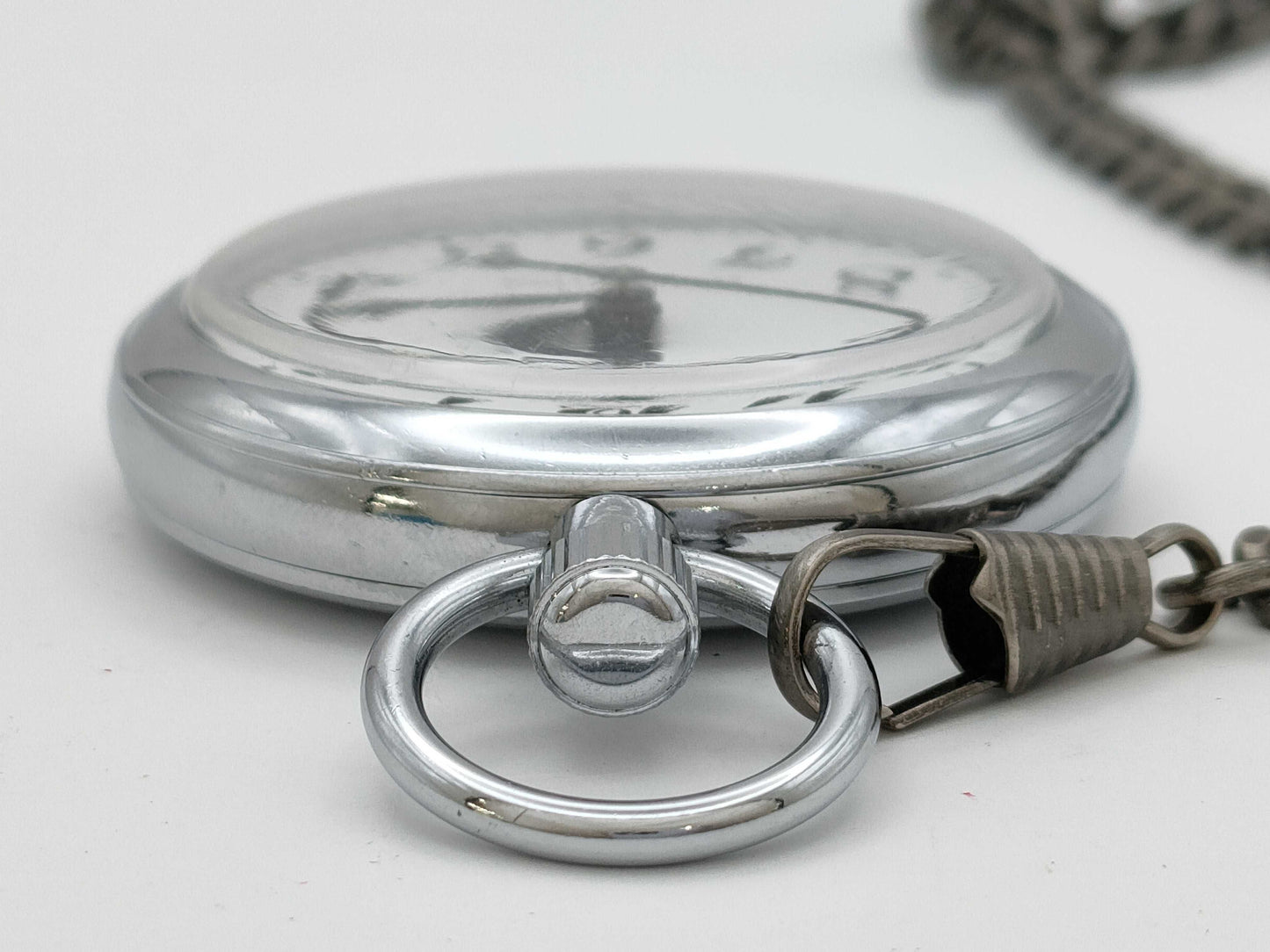SEIKO 6310-0020 880240 Manual Winding White Dial Pocket Watch